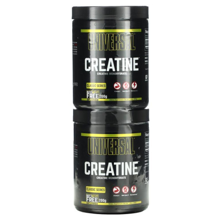 Universal Nutrition, 크레아틴, 무맛, 2병, 각 200g(7.05oz)