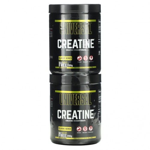 Universal Nutrition, 크레아틴, 무맛, 2병, 각 200g(7.05oz)