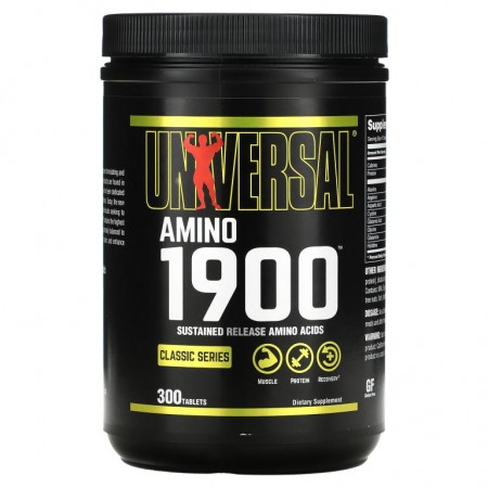 Universal Nutrition, Amino 1900, 300정