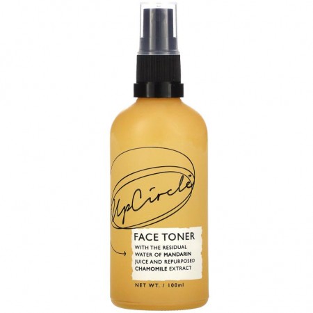 UpCircle, Face Toner with Mandarin and Chamomile, 100 ml