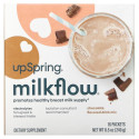 UpSpring, MilkFlow, 호로파 및 블레스드시슬, 향료를 가미한 드링크 믹스, 초콜릿, 16팩, 팩당 15g(0.53oz)