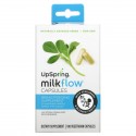 UpSpring, Milkflow, 호로파 + 블레스드 시슬, 베지 캡슐 100정
