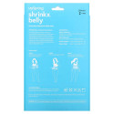 UpSpring, 쉬링크스 벨리(Shrinkx Belly), 대나무 목탄 섬유를 함유한 산후 복부 랩 , L/XL 사이즈, 블랙