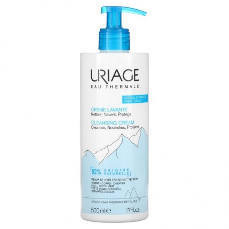 Uriage, 클렌징 크림, 500ml(17fl oz)