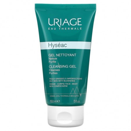 Uriage, Hyseac, 클렌징 젤, 150ml(5fl oz)