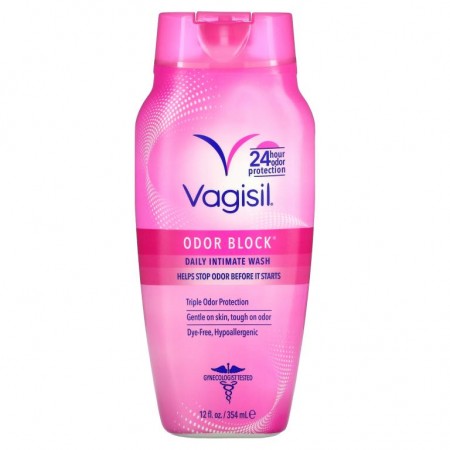 Vagisil, Odor Block, 데일리 인티메이트 워시, 354ml(12fl oz)