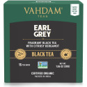 Vahdam Teas, 홍차, 얼그레이와 새콤한 베르가못, 티백 15개, 30g(1.06oz)