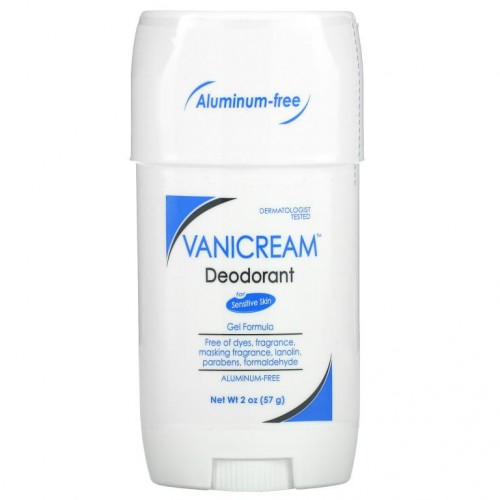 Vanicream, 민감성 피부용 데오드란트, 알루미늄 무함유, 무향, 2 oz (57 g)