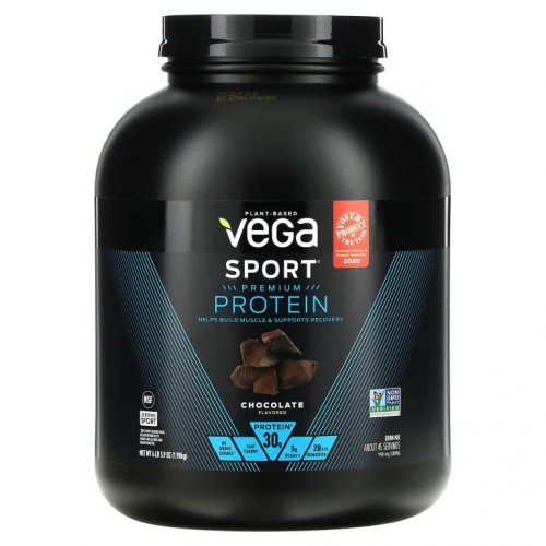 Vega, Sport 프로틴, 초콜릿, 5.9oz(4lb)