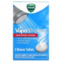Vicks, VapoShower, 진정용 증기, 샤워용 정제 5정