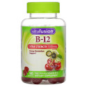 VitaFusion, 초강력 B-12, 천연 체리 향료, 1,500 mcg, 구미젤리 90개입