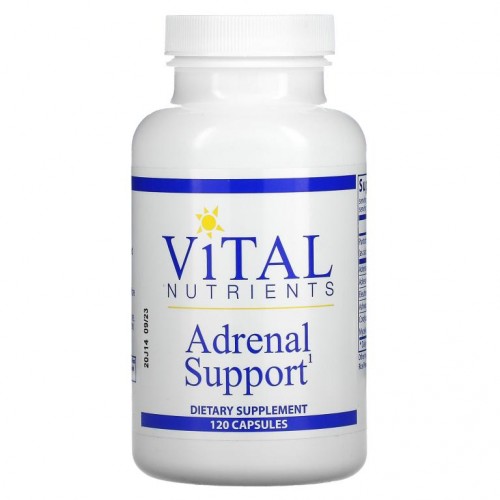 Vital Nutrients, Adrenal Support, 캡슐 120정
