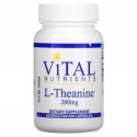 Vital Nutrients, L- Theanine, 200mg, 60 Veggie Capsules