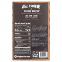 Vital Proteins, 단백질 + 콜라겐 바, 콜드 브루 커피, 12개입, 각 37g (1.3oz)