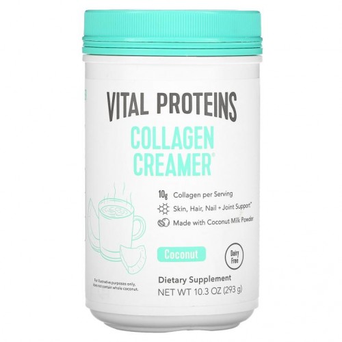 Vital Proteins, 콜라겐 크리머, 코코넛 맛, 293g(10.3oz)