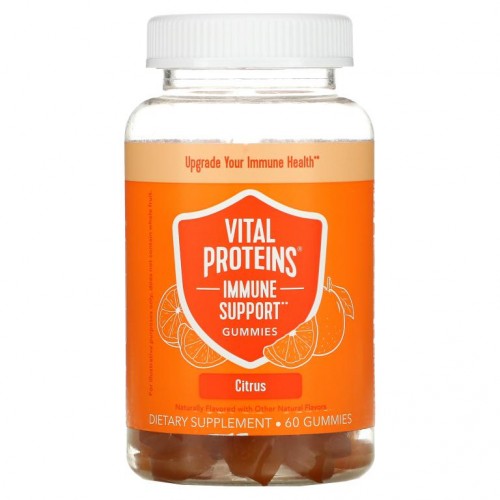 Vital Proteins, 면역 강화 구미, 시트러스, 구미 60개