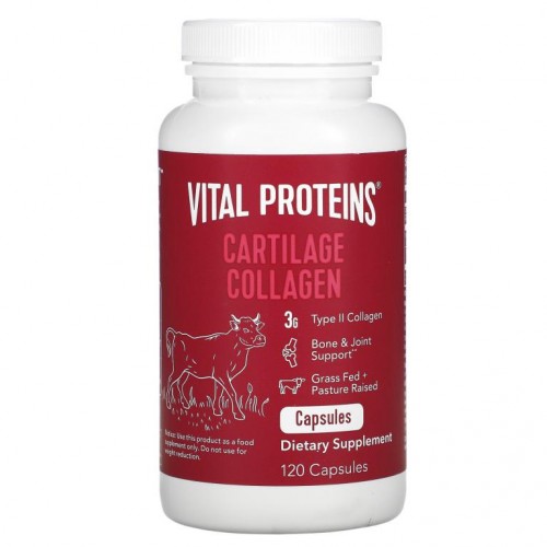 Vital Proteins, 연골 콜라겐, 캡슐 120정