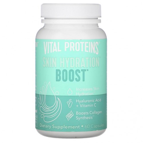 Vital Proteins, 피부 수분 Boost, 캡슐 60정