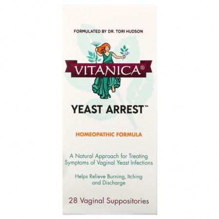 Vitanica, Yeast Arrest, 질 지원, 28 질 좌약