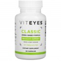 Viteyes, 클래식 매큘러 서포트, AREDS 2 기반 포뮬라, 캡슐 60정