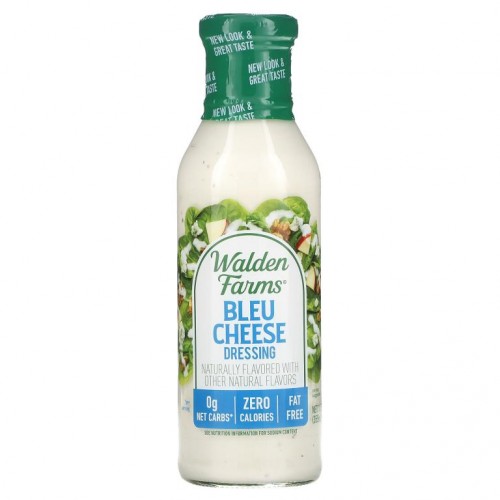 Walden Farms, 드레싱, 블루 치즈 , 12 플루 온즈 (355 ml)