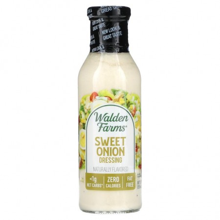 Walden Farms, 달콤한 양파 드레싱, 열량 없음, 12 액량 온스 (355 ml)