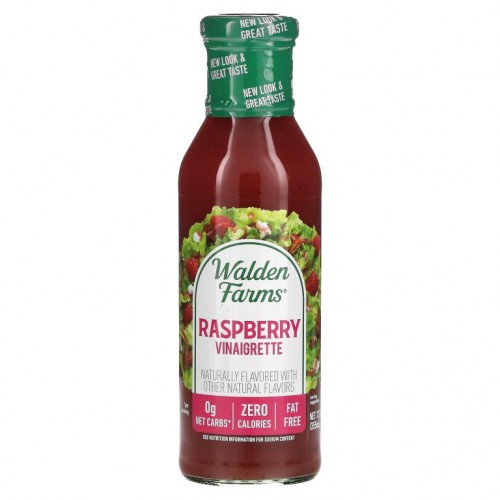 Walden Farms, 라스베리 비네그레트, 12 액량 온스 (355 밀리리터)