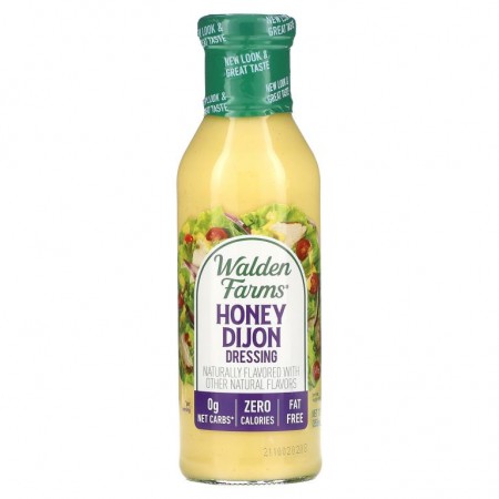 Walden Farms, 허니 디종 드레싱, 12 fl oz (355 ml)