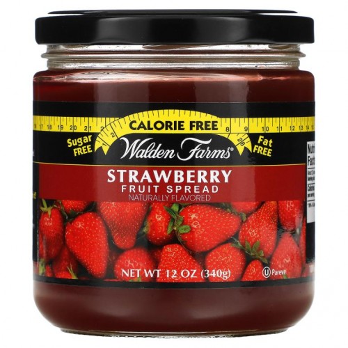 Walden Farms, 스트로베리 과육 스프레드, 12 oz (340g)