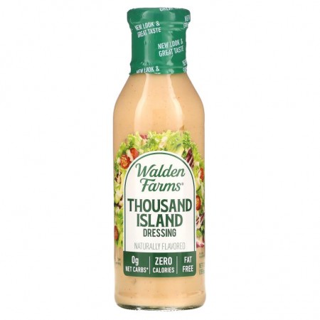 Walden Farms, 사우전드 아일랜드 드레싱, 355ml(12fl oz)