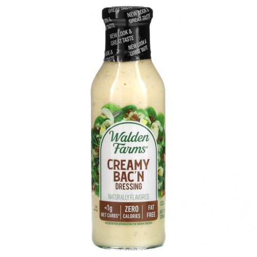 Walden Farms, 크리미 베이컨 드레싱, 355ml(12fl oz)