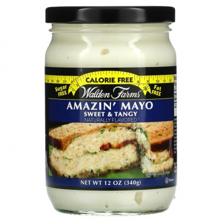 Walden Farms, Amazin' Mayo, 스위트 & 텐지, 12 oz (340 g)