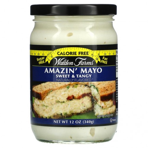 Walden Farms, Amazin' Mayo, 스위트 & 텐지, 12 oz (340 g)