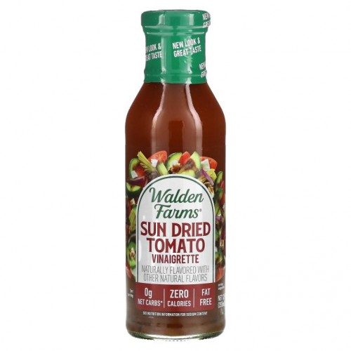 Walden Farms, Sun Dried Tomato Vinaigrette, 12 fl oz (355 ml)
