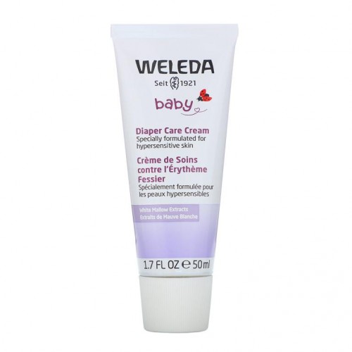 Weleda, 유아용, 기저귀 크림, 화이트 맬로우 추출물, 50ml(1.7fl oz)