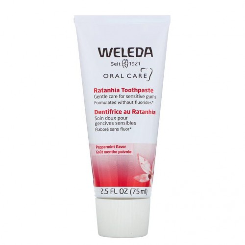 Weleda, 구강 케어, 라타니아 치약, 페퍼민트 향, 75ml(2.5 fl oz)