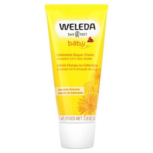 Weleda, 베이비, 금잔화 기저귀 발진 크림, 금잔화추출물, 81g(2.9oz)