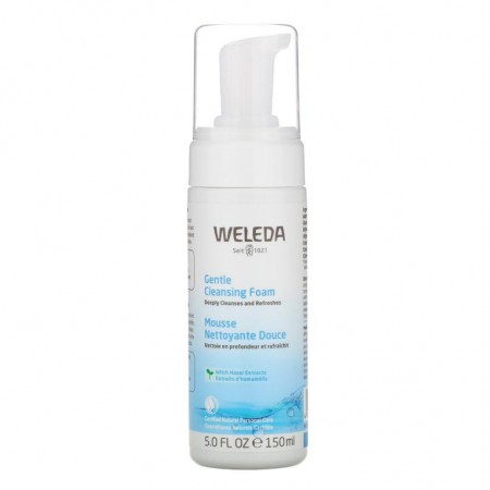 Weleda, 순한 클렌징 폼, 위치하젤 추출물, 150ml(5.0fl oz)