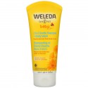 Weleda, 금잔화 추출물, 2-in-1 젠틀 샴푸 + 바디 워시, 200ml(6.8fl oz)