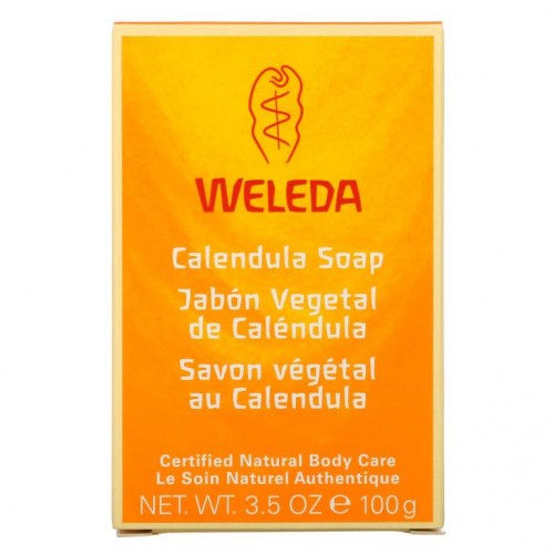 Weleda, 금송화 비누, 3.5 oz(100 g)