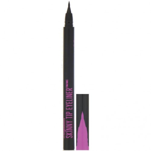 Wet n Wild, MegaSlim 스키니 팁 아이라이너, 블랙, 0.02fl oz(0.6ml)