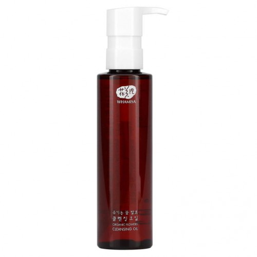 Whamisa, Organic Flowers, 클렌징 오일, 153ml(5.1fl oz)
