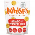 Whisps, 아시아고 & 페퍼잭 치즈 크리스프, 60g(2.12oz)