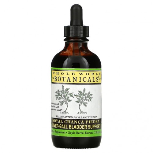 Whole World Botanicals, 로얄 찬카 피에드라, 간-쓸개 보충제, 118ml(4oz)