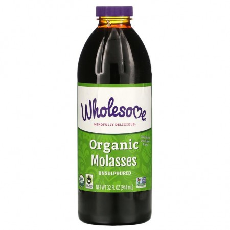 Wholesome Sweeteners, 유기농 당밀, 유황 성분 없음, 944ml(32fl oz)