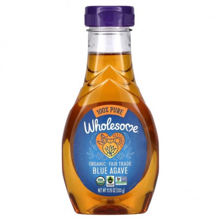 Wholesome Sweeteners, 유기농 블루 아가베, 333g(11.75oz)