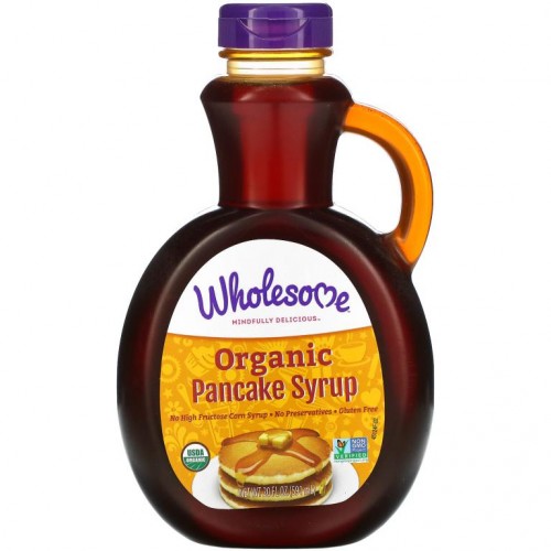 Wholesome Sweeteners, Organic Pancake Syrup, 20 fl oz (591 ml)