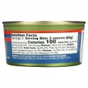 Wild Planet, Wild Sockeye Salmon, No Salt Added, 6 oz (170 g)