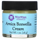 WiseWays Herbals, 아르니카 보스웰리아 크림, 28g(1oz)