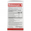 Wobenzym N, 관절 건강, 장용성 코팅 400정